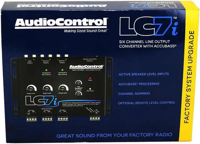 Alt view image 10 of 16 - AudioControl LC7iBlack
