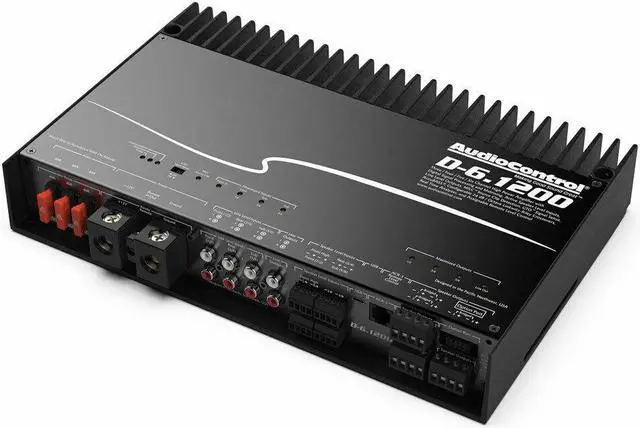 Alt view image 11 of 18 - AudioControl D-6.1200 6-Channel Car Amplifier with Digital Signal Processing