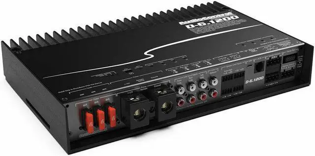 Alt view image 13 of 18 - AudioControl D-6.1200 6-Channel Car Amplifier with Digital Signal Processing