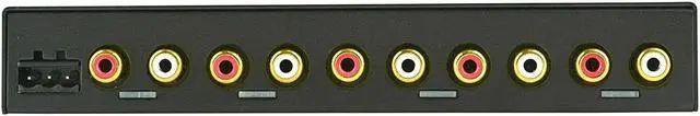 Alt view image 4 of 12 - Audiopipe EQ-709X 7 Band 9 Volt Half DIN Parametric Graphic Car Audio Equalizer