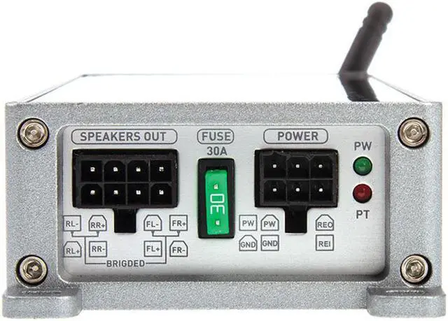 Alt view image 12 of 14 - Soundstream ST4.1000DB  Stealth Series 1,000w Class D 4ch. Amplifier
