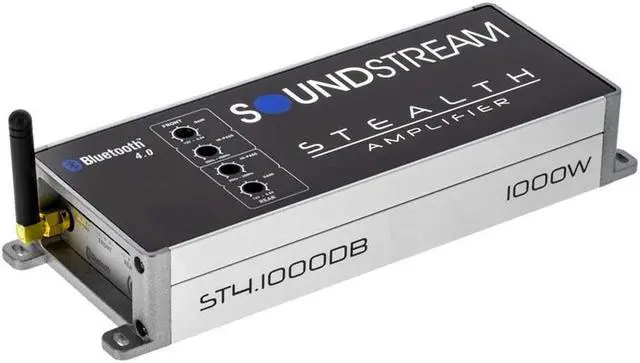 Alt view image 13 of 14 - Soundstream ST4.1000DB  Stealth Series 1,000w Class D 4ch. Amplifier