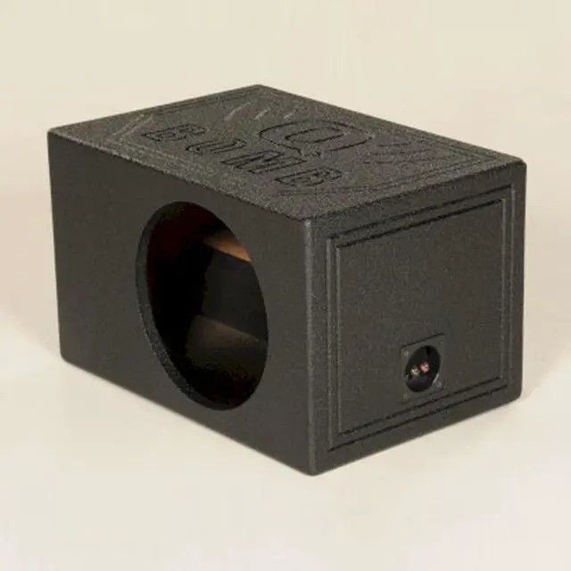 Alt view image 5 of 13 - QPower QBOMB12VL Single 12" Vented Ported Car Subwoofer Sub Box Enclosure QBOMB