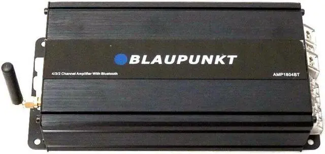 Alt view image 4 of 6 - Blaupunkt AMP1804BT Car Audio 4-channel Class D Amplifier With Bluetooth