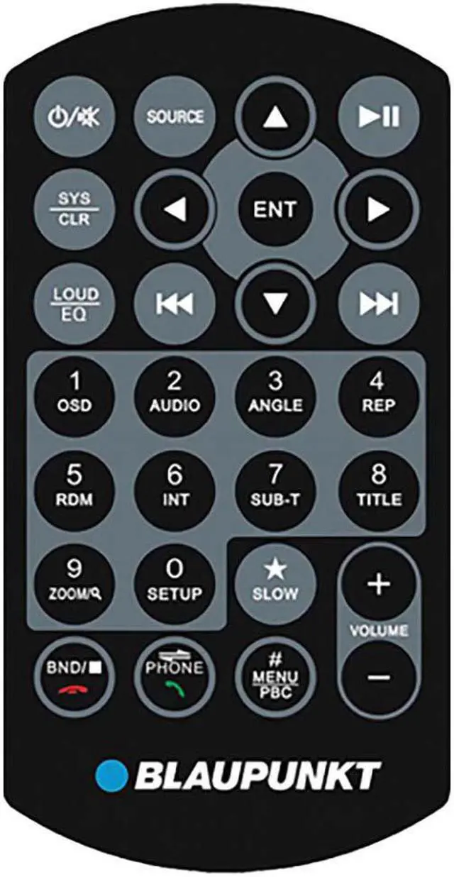 Alt view image 9 of 10 - BLAUPUNKT SANJOSE 120 Blaupunkt 6.2 D.Din Touchscreen AM/FM/DVD/BT