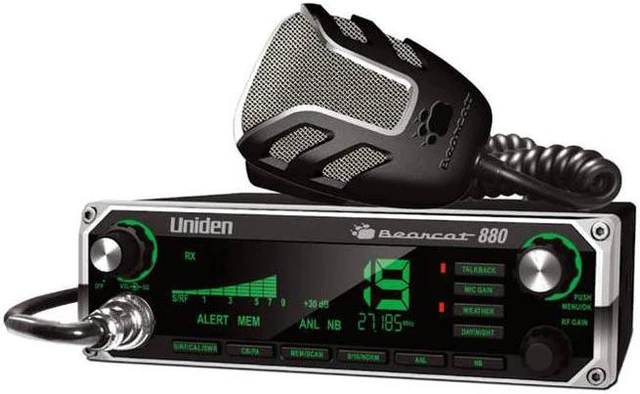 Alt view image 3 of 6 - Uniden BEARCAT880 Bearcat 880 40 Channel CB Radio with NOAA Weather