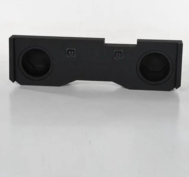 Alt view image 3 of 6 - QPower Dual 12" Q Bomb Subwoofer Box for GMC/Chevy 14-16 4-Door Crew Cab Trucks