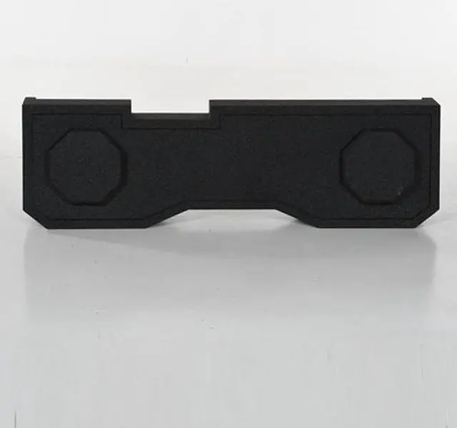 Alt view image 4 of 6 - QPower Dual 12" Q Bomb Subwoofer Box for GMC/Chevy 14-16 4-Door Crew Cab Trucks