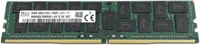 Main image of SK Hynix 64GB LRDIMM DDR4 2400 PC4 19200 Server Memory HMAA8GL7MMR4N UH RAM