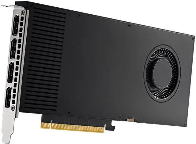Alt view image 3 of 4 - Nvidia RTX A4000 Video Graphics Card 16GB GDDR6 Ampere GPU Workstations Slim Single Slot 900-5G190-2200-000