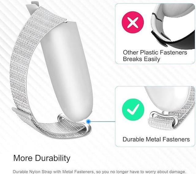 Alt view image 3 of 6 - Controller Grips Compatible with Meta Quest 3S/Quest 3 Accessories, Adjustable Knuckle Straps Fits Most Hands, Soft Hand Cover for Official Charging Dock Battery