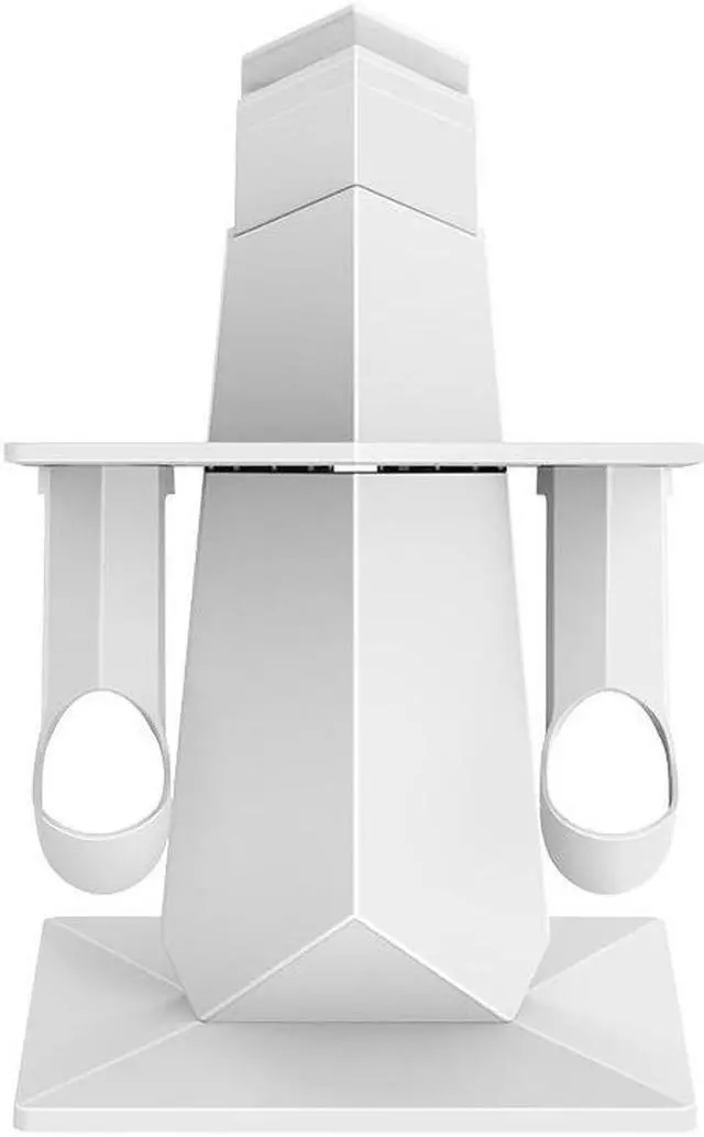 Alt view image 3 of 7 - VR Stand Compatible with Oculus Meta Quest 2/Meta Quest 3/Oculus Meta Quest 3S Stand and Touch Controllers Accessories for PSVR 2/Rift S/Valve Index/HTC Vive Focus Vision