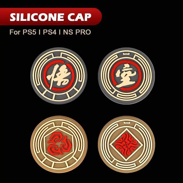 Alt view image 2 of 7 - Black Myth Wukong PS4/PS5/XBOX/NSPRO joystick cap non-slip silicone protective cover