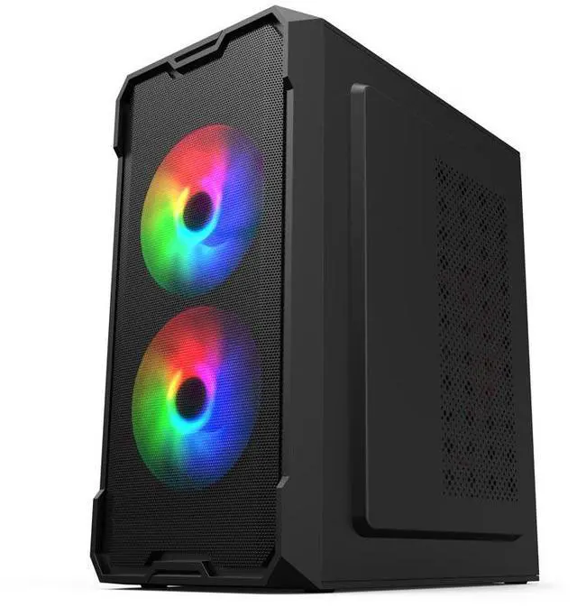 Alt view image 3 of 4 - WEIMISEN Gaming Desktop, AM5 PC, AMD Ryzen 5 8400F CPU (4.2 ~ 4.7GHz), Intel  Arc A380 6GD6 GPU, B650 Chipsets, 16G RAM DDR5 5200Mhz,1T M.2 SSD, Wifi 6, Bluetooth 5, Win11 Pro