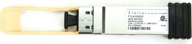 Alt view image 5 of 5 - Finisar 40BASE-SR4/10GBASE-SR 300m QSFP+ Gen2 Optical Transceiver Module