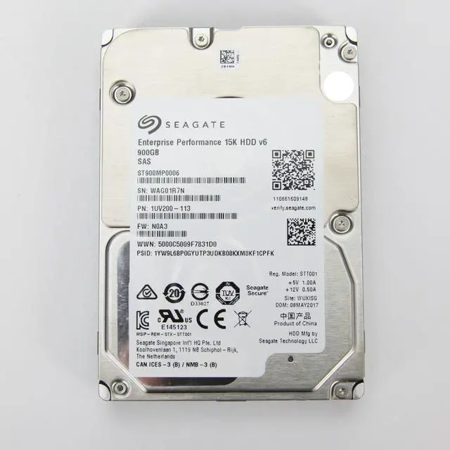 Alt view image 7 of 19 - Seagate Exos 15E900 900GB 15K RPM 512n SAS 12Gb/s 2.5-Inch Enterprise HDD (ST900MP0006)