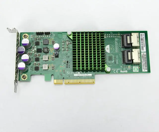 Alt view image 5 of 6 - Supermicro AOC-S2308L-L8E 8 Ports SATA/SAS 6Gb/s PCI-E RAID Card