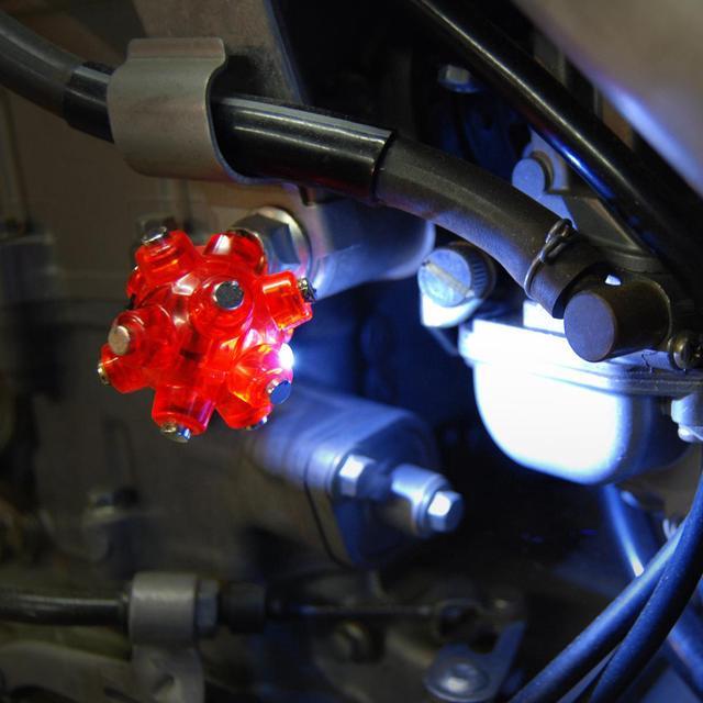 Alt view image 6 of 11 - STRIKER 00105 STRIKER MAGNETIC LIGHT MINE W/ 12 SPOT MAGNETS 10 LUMENS