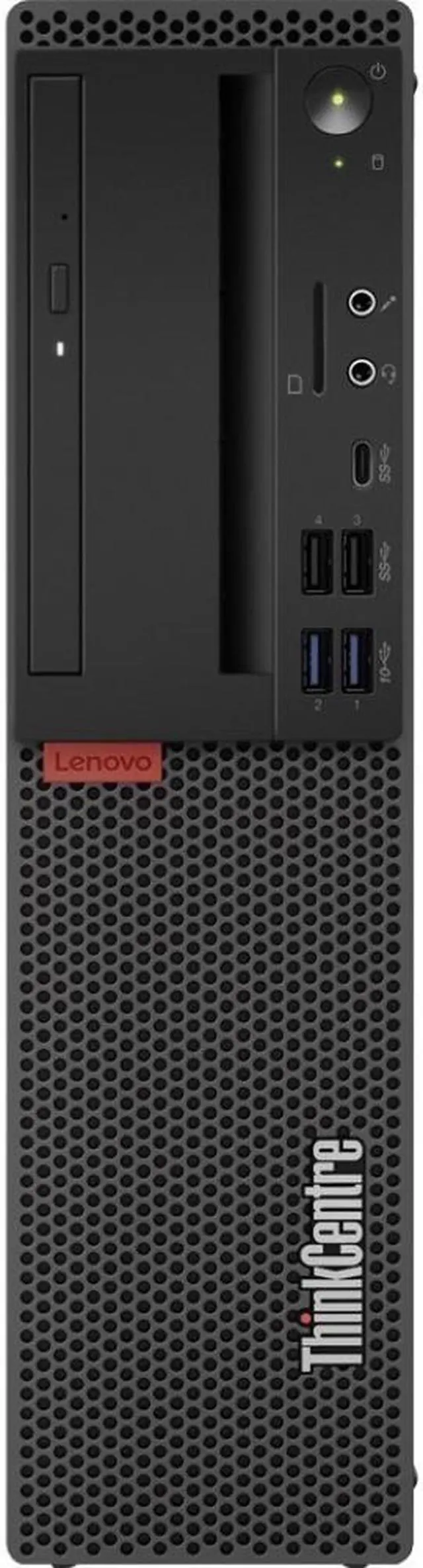 Alt view image 2 of 5 - Lenovo ThinkCentre M720S SFF Desktop Computer i5-9400 8GB 256GB SSD DVD W10P