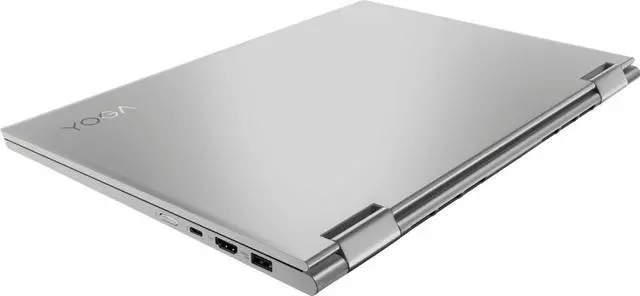 Alt view image 6 of 7 - Lenovo Yoga 730-15IKB 15.6" 4K UHD 2-in-1 Touch-Screen Laptop, 1.8GHz Intel Core i7-8550U, 16GB RAM, 512GB SSD, NVIDIA GeForce GTX 1050, Windows 10 Home- Platinum Silver - 81CU0040US