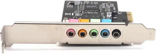 Alt view image 3 of 6 - Gillbro's  PCIE PCI-Express Sound Card 5.1CH 5.1 Channel CMI8738 Chipset Audio Interface PCI-E 5.1 Stereo Digital Card Desktop Soundcard