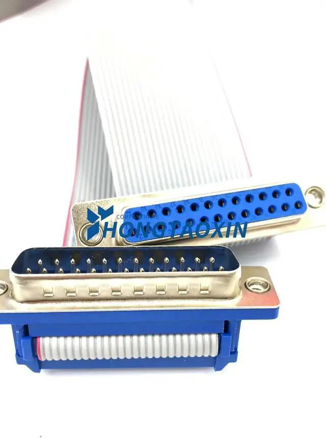 Main image of Aomoproing FOR DIDC DB25 Pin Grey Cable DIDC-25P Male to Female Male to Male Female to Female Flat Cable DR25 COM Connector Cable