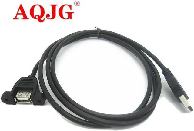 Main image of Aomoproing FOR 1pcs 30cm USB Male to Cable USB Extension Cable Computer Motherboard Panel Mount USB Tailgate Cable With Screws 30cm