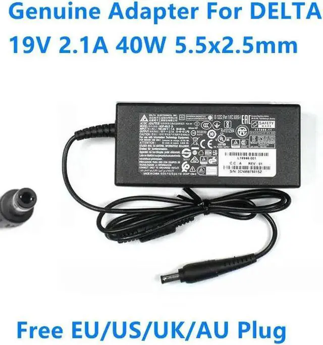Main image of Aomoproing 19V 2.1A 40W 5.5x2.5mm Delta ADP-40LD B ADP-40LD D Power Supply AC Adapter For LED LCD Monitor Power Charger