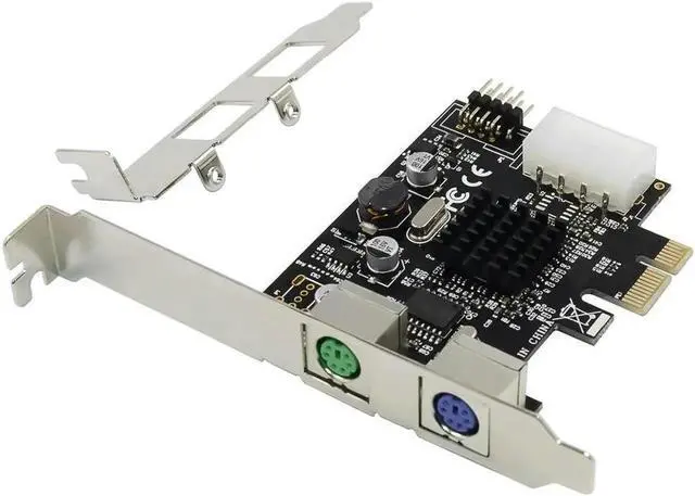 Main image of Aomoproing FOR PCIE to 2xPPSS2 PS//2 Port For PC Keyboard Mouse Adapter Card