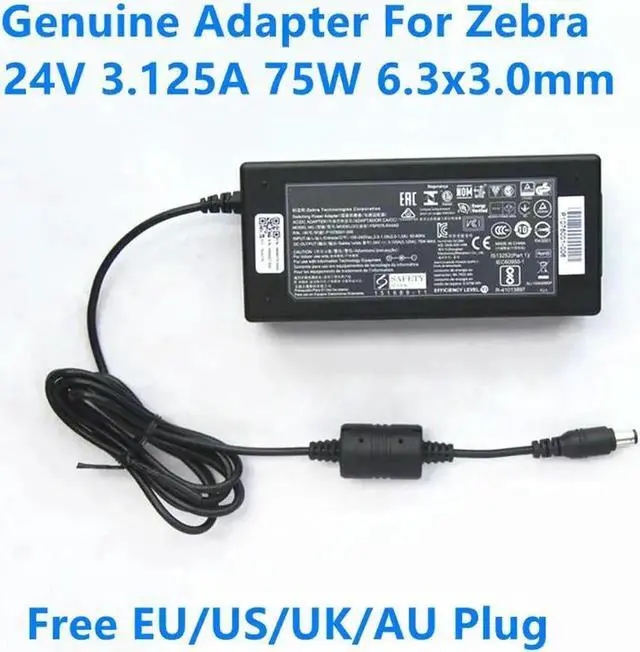 Main image of Aomoproing 24V 3.125A 75W FSP075-RAAN2 SAWA-52-312524 Power Supply AC Adapter For GX420T GX430T P1076001-006 Printer Charger