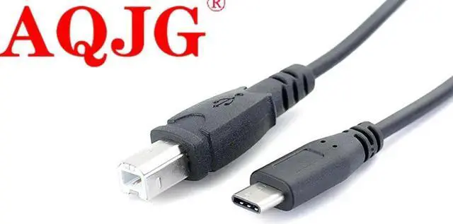 Main image of Aomoproing FOR 1M Type-c male to USB b Male Connector Date cable For OTG Smart Phone Tablet Computer Keyboard Electric Piano Printer