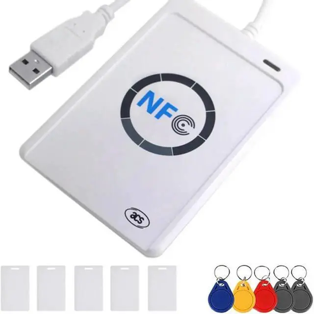 Main image of Aomoproing FOR NFC Reader ACR122U USB Contactless Smart IC Card Writer and Reader Smart RFID Copier Duplicator UID Changeable Tag Card
