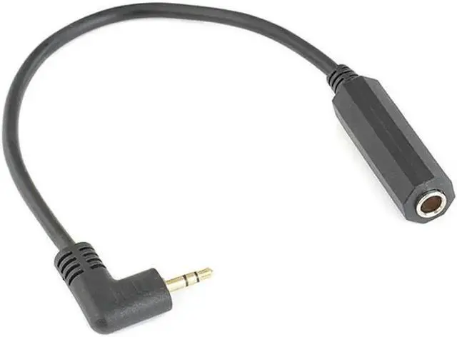 Main image of Aomoproing FOR Gold plated Microphone Adapter 3.5MM Male Elbow 90 To 6.35mm Female Audio Adapter Cable For Earphone Electronic Organ
