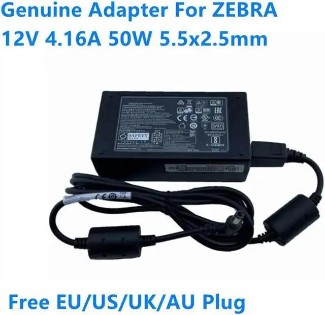 Main image of Aomoproing 12V 4.16A 50W SAWA-56-41612A PWR-BGA12V50W0WW Power Supply AC Adapter For MC55A0 MC3190 MC9190 Printer Charger