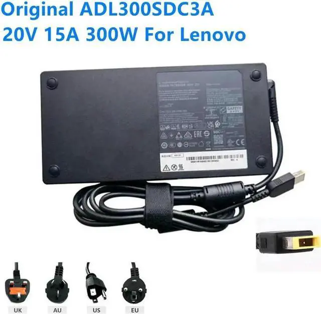 Main image of Aomoproing 300W AC Adapter For 20V 15A ADL300SDC3A ADL300SLC3A R9000P R9000K Y9000P Y9000X LEGION 7 Gaming Laptop Charger