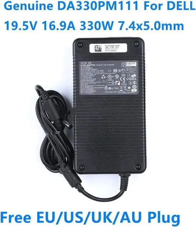 Main image of Aomoproing DA330PM111 19.5V 16.9A 330W 7.4x5.0mm LA330PM160 Y90RR AC Adapter For ALIENWARE M18X M17X X51 R2 R3 Laptop Charger