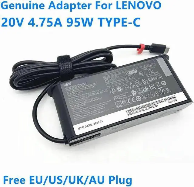 Main image of Aomoproing 95W Charger 20V 4.75A /15V 3A /9V 3A /5V 3A For ADLX95YCC3 AC Adapter Type C YOGA 14S X1 CARBON T470S