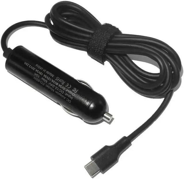 Main image of Aomoproing 20V 3.25A 65W Car Charger Type C Dc Power Adapter for Macbook USB C Charger Laptop Tablet Phones