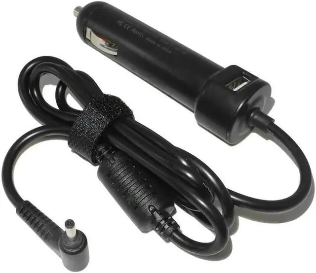 Main image of Aomoproing 19V 3.0*1.1mm Universal Laptop Dc Car Charger Power Supply Adapter for Noteboooks 5.1V 2.1A USB Phone Charger