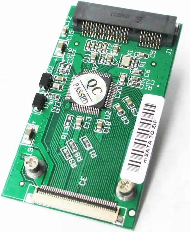 Main image of Aomoproing mSATA to CE ZIF mini SATA to ZIF 40pin Card 50mm Mini PCI-E PCI E Express 1.8 inch SSD HDD Adapter Converter for Laptop Notebook