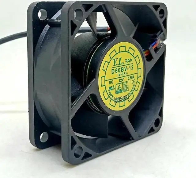 Main image of Aomoproing FOR 6025 12V Fan 6cm Computer Server CPU Cabinet Power Supply PWM Fan D60BV-12