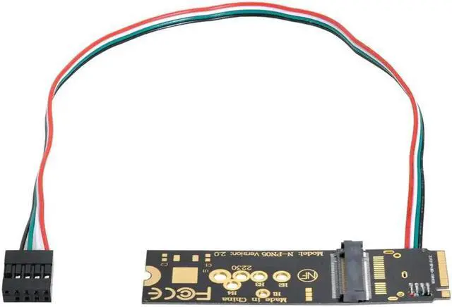 Main image of Aomoproing FOR NGFF A/E-Key WiFi Card to M.2 NGFF Key-M NVME SSD for Adapter for AX200 Wifi 6 5.1