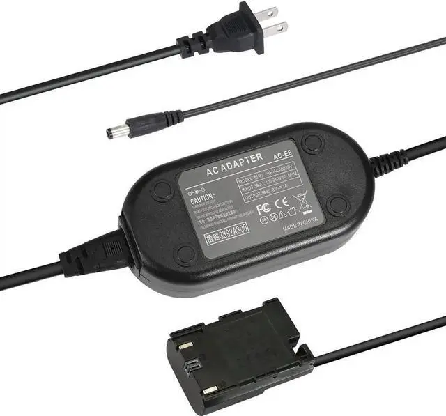 Main image of Aomoproing FOR ACK-E6 Camera AC Power Adapter Replacement for LP-E6/LP-E6N Dum for 90D 80D 70D 7D Mark II 60D 6D Mark