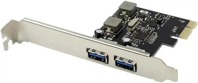 Main image of Aomoproing FOR 2 Port USB 3.0 PCI-E Expansion Card External PCIe Card USB3.0 With 2 Power Modules Desktop PC