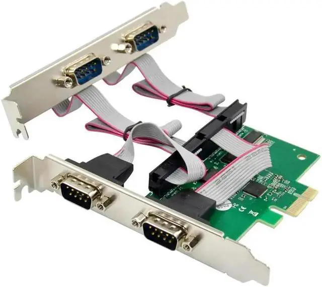 Main image of Aomoproing FOR PCIE 99100 4S 4-port com DB9 RS232 Serial Port Card Controller Card PCI Express 4 ports rs-232 to pci-e Adapter