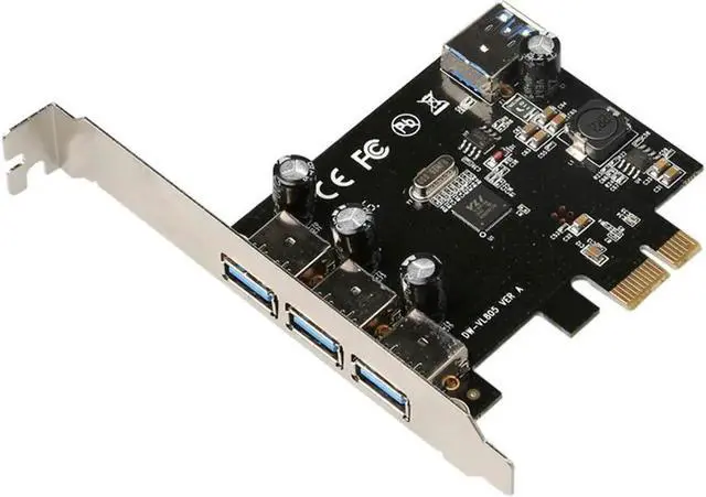 Main image of Aomoproing USB 3.0 (3+1) 3 External + 1 Internal Ports pci-e PCI Experss pcie Controller riser Card adapter