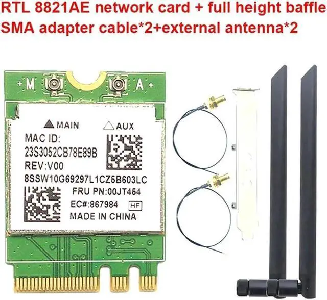Main image of Aomoproing RTL8821AE Dual Frequency Network Card M.2 NGFF 2230 Wireless Network Card Module Network Card Adapter