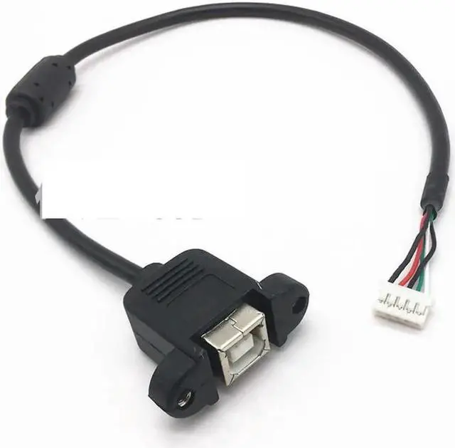 Main image of Aomoproing FOR USB Print B female to PH2.0 Terminal 5pin with Mount print female PH2.0/5pin print port motherboard cablet For Motherboard 0.35m