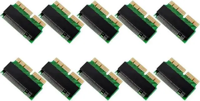 Alt view image 2 of 2 - Aomoproing FOR 10PCS Nvme Pcie M.2 M Key M2 SSD Adapter Card For Air 2013 2014 2015 Expansion Card For Pro