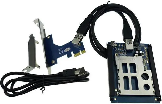 Main image of Aomoproing IT-GO PCIe PCI express USB 2.0 To ExpressCard 34 mm 54 mm slot Adapter PCIexpress to Express Card Converter Reader